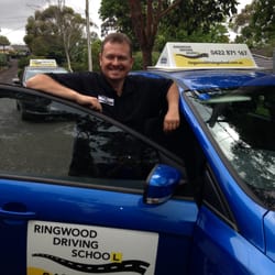 Ringwood Driving School - Gene with the manual Ford Focus.