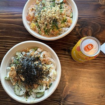Island Fin Poke - Build Your Own Bowl (3 Scoops) - Hawaiian Near Me - Worcester, Massachusetts