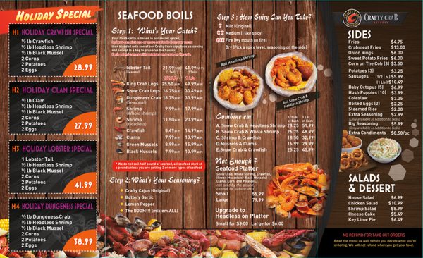 Menu photo 7 CRAFTY CRAB CLINTON Clinton, MD Menu photo 7 CRAFTY CRAB CLINTON Clinton, MD