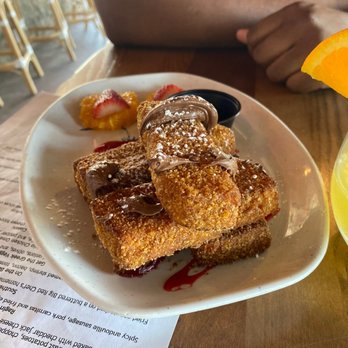 Bowleys On The Bay - Starters- french toast sticks with Nutella - New American Near Me - Middle River, Maryland Bowleys On The Bay - Starters- french toast sticks with Nutella - New American Near Me - Middle River, Maryland