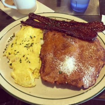 Fred's Coffee Shop - Bacon, scrambled eggs, and French toast. All amazing! - Coffee & Tea Near Me - Sausalito, California