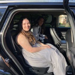 A Platinum Plus Limousines - Another happy prom in our black Lincoln Aviator SUV