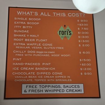 Rori's Artisanal Creamery - Feb 2026 - Ice Cream & Frozen Yogurt Near Me - Carpinteria, California