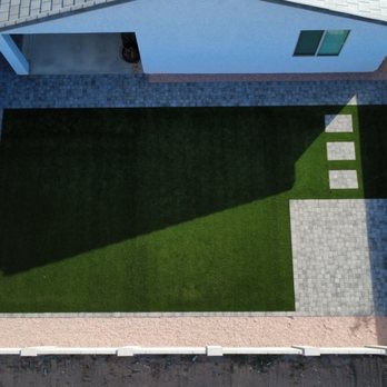 The Turf Yard - Finished backyard. - Artificial Turf Near Me - Mesa, Arizona The Turf Yard - Finished backyard. - Artificial Turf Near Me - Mesa, Arizona