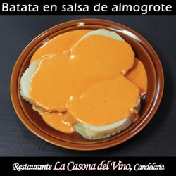 Restaurante La Casona del Vino - Batata en Salsa de Almogrote