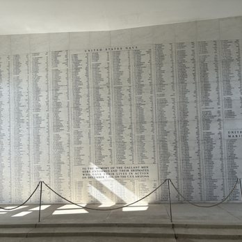 USS Arizona Memorial Programs - Shrine - Landmarks & Historical Buildings Near Me - Honolulu, Hawaii