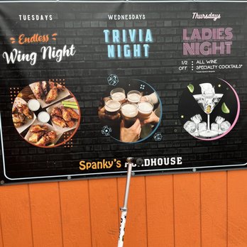 Spanky's Roadhouse - Banner, with other things happening at Spanky's - New American Near Me - Denver, Colorado Spanky's Roadhouse - Banner, with other things happening at Spanky's - New American Near Me - Denver, Colorado