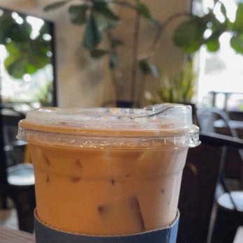 Roots Cafe - Honey Lavender Latte - Cafes Near Me - Cerritos, California Roots Cafe - Honey Lavender Latte - Cafes Near Me - Cerritos, California