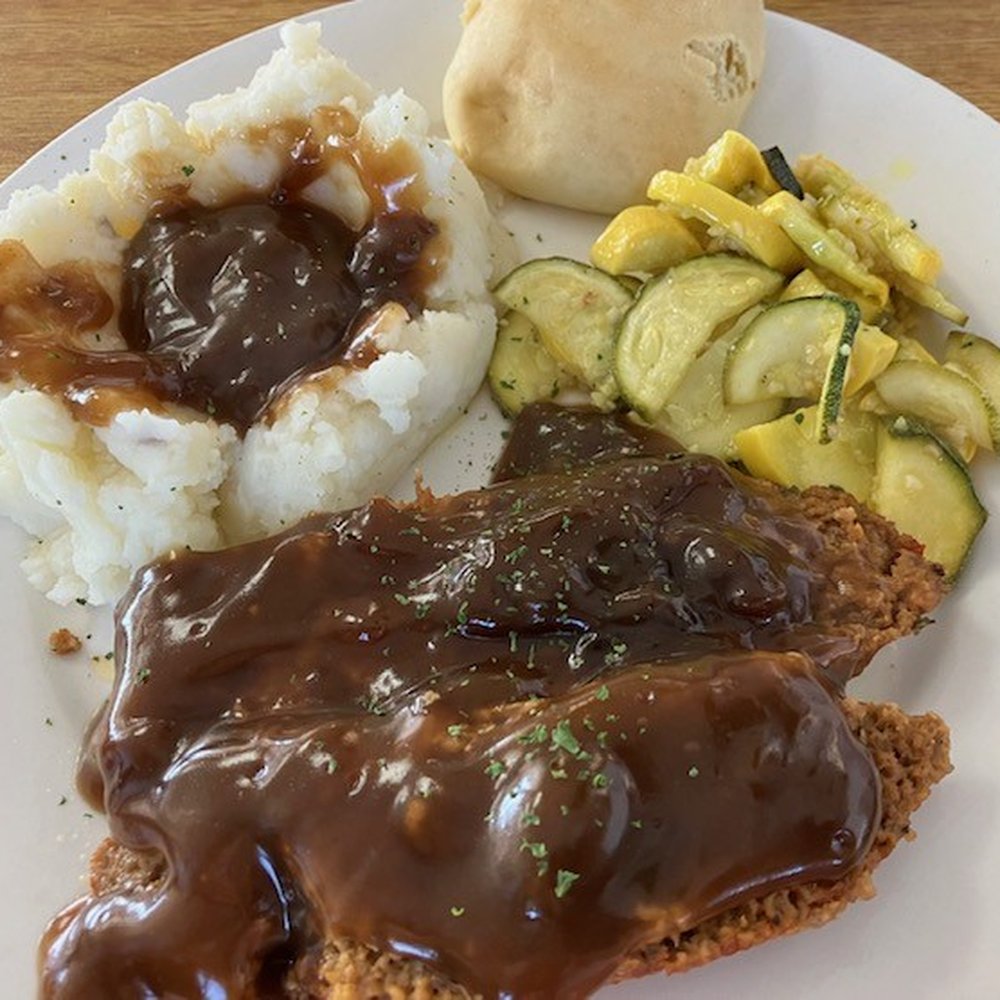Fluffy's - hot plate special, meatloaf, $15 - Breakfast & Brunch Near Me - Winter Haven, Florida Fluffy's - hot plate special, meatloaf, $15 - Breakfast & Brunch Near Me - Winter Haven, Florida