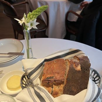 Le Coucou - Complementary sourdough bread was warm and tasty - French Near Me - New York, New York