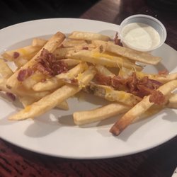 West Sports Bar - Cheese Fries with Bacon