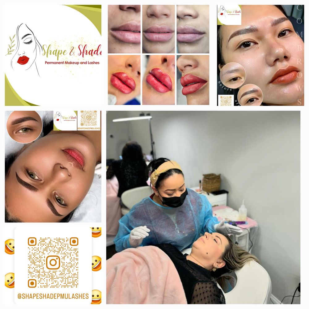 Shape and Shade Permanent Makeup and Lashes Logo