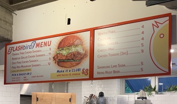 Menu photo 5 Flashbird Chicken Santa Cruz, CA