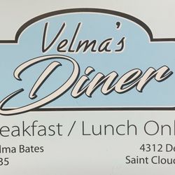 Velma's Diner - Business Card/Info