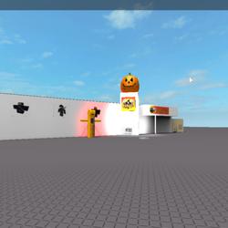 Spirit Halloween - Version of the store in my roblox game