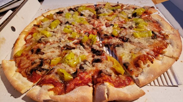 Leaning Tower of Pizza by null