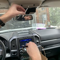 Budget Car and Truck Rental - Needle in the rental vehicle