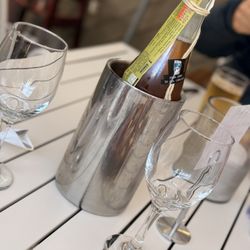 Italian Blood Orange sparkling wine.