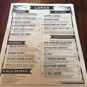 The Parish - Menu - Gastropubs Near Me - Tucson, Arizona