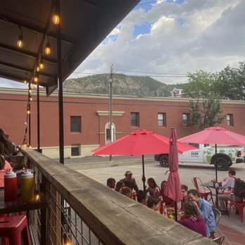 Grassburger - Patio view - Burgers Near Me - Durango, Colorado Grassburger - Patio view - Burgers Near Me - Durango, Colorado