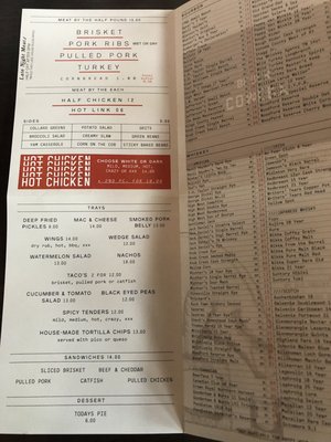 Menu photo 8 Comery Block Barbecue Calgary, AB