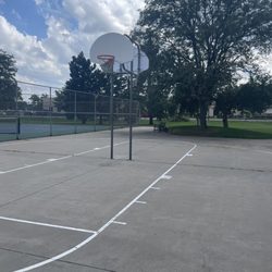 Columbine Park - Basketball courts. Two half court sides.