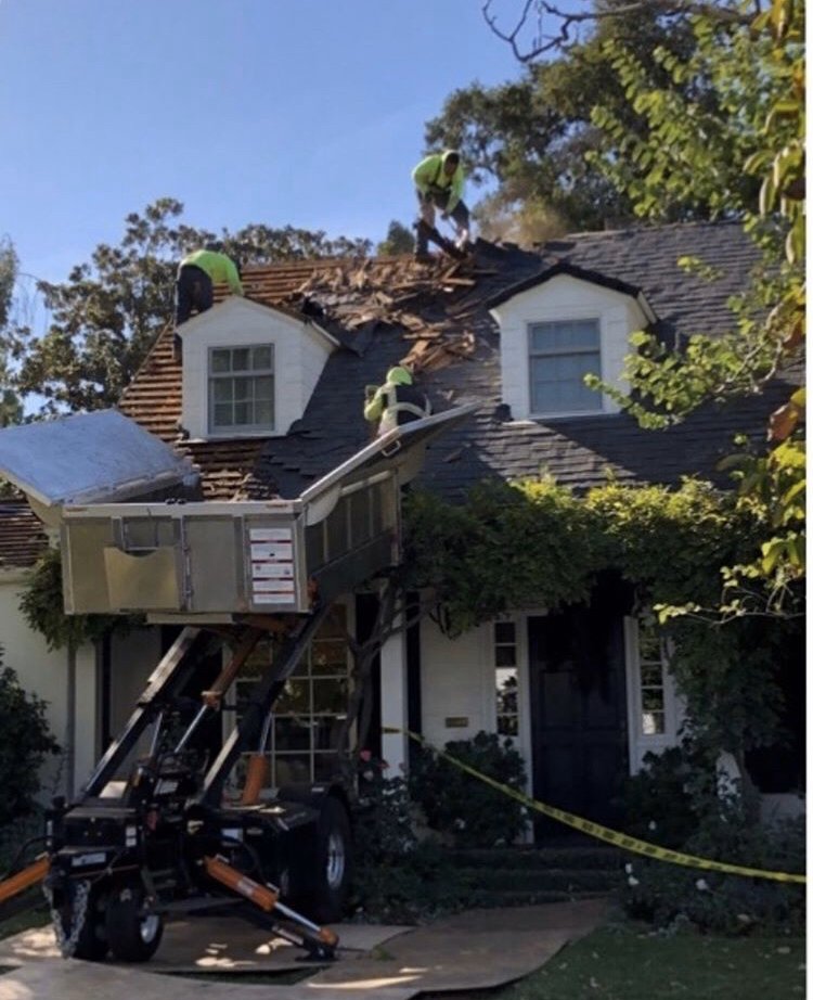 Slide of GRD Roof Removal