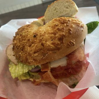 Cassidy's Corner Cafe - Parmesan Bagel - Donuts Near Me - Lakewood, California