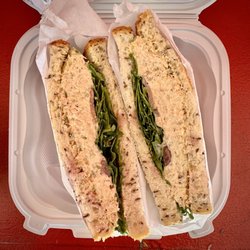 Ray's Tuna Sandwich on Rye.