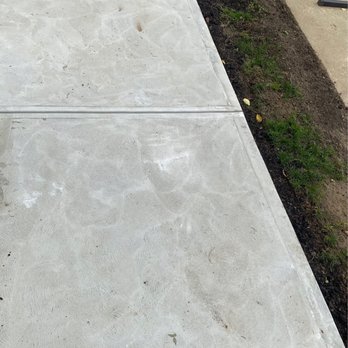 The Lawn Father - Part of driveway and slab - Tree Services Near Me