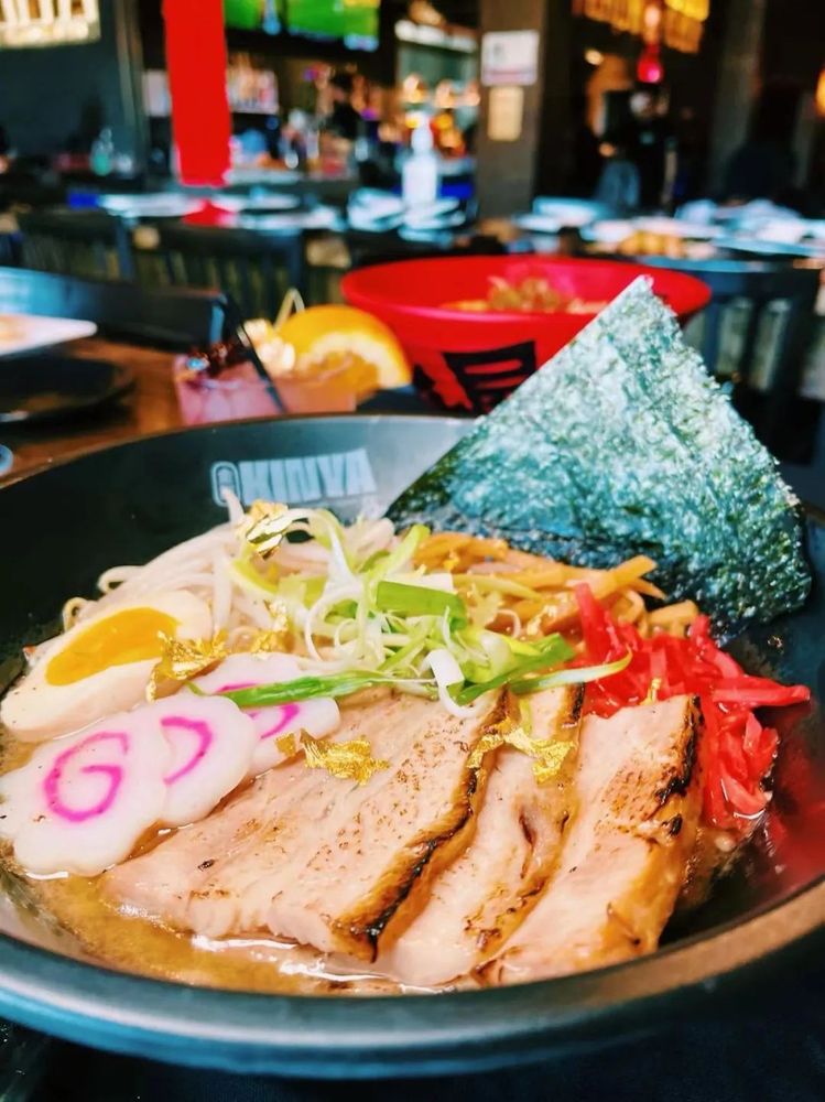 Food from Kinya Ramen