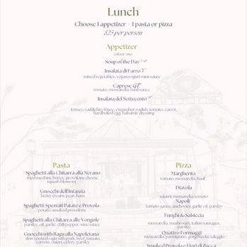 Settecento - Lunch menu - Italian Near Me - Los Angeles, California Settecento - Lunch menu - Italian Near Me - Los Angeles, California