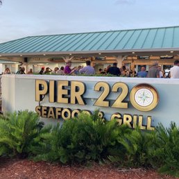 Exterior outside entrance of Pier 220 - Entrance to the establishment - Titusville, Florida Exterior outside entrance of Pier 220 - Entrance to the establishment - Titusville, Florida