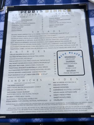 Menu photo 2 Perry’s - Novato Novato, CA