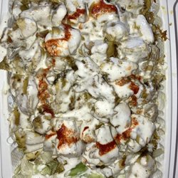 Palomino Halal Food Truck - Chicken and rice with salad