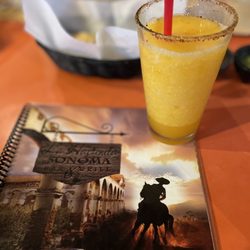 La Hacienda Sonoma Bar and Grill - Blended mango margarita