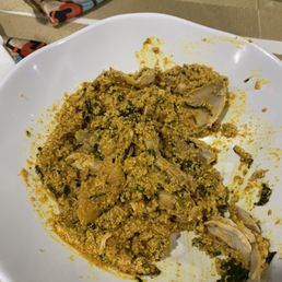 Egusi Soup with Assorted Meat
