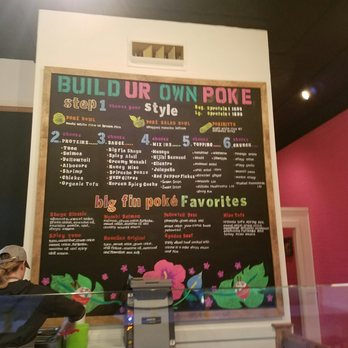 Big Fin Poke - Menu - Poke Near Me - Westbrook, Maine