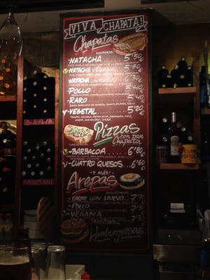 Menu photo 3 Viva Chapata Madrid, M