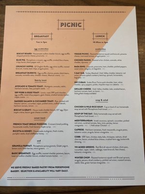 Menu photo 8 Picnic Jackson, WY Menu photo 8 Picnic Jackson, WY