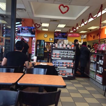 Dunkin' - Inside of the store - Donuts Near Me - Elizabeth, New Jersey