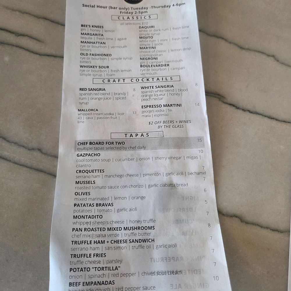 Spain Wine Bar - Happy hour menu - Wine Bars Near Me - Ocean City, Maryland Spain Wine Bar - Happy hour menu - Wine Bars Near Me - Ocean City, Maryland