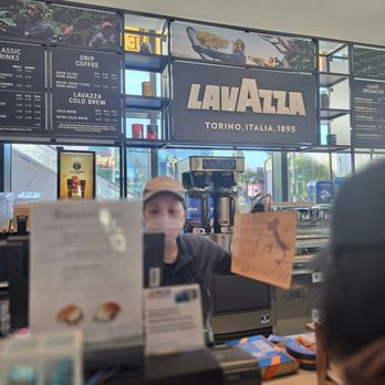 Caffè Lavazza - Ordering counter is limited to one cashier - Coffee & Tea Near Me - Las Vegas, Nevada