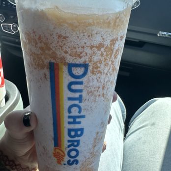 Dutch Bros Coffee - Blended sherbet rebel parfait style! - Juice Bars & Smoothies Near Me - Mustang, Oklahoma