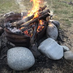 Midnight Sun RV and Campground - Campfire at 10pm