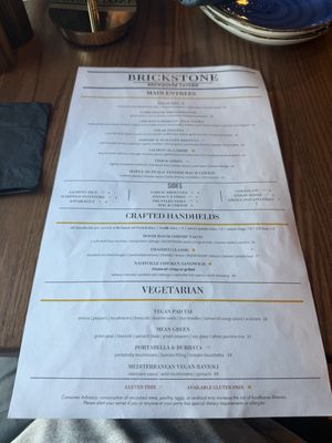 Menu photo 2 Brickstone Brewhouse Raynham, MA
