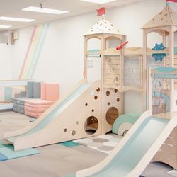 Rainbow Bins Playroom