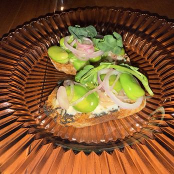 Madera - Fava beans Toast - New American Near Me - Menlo Park, California Madera - Fava beans Toast - New American Near Me - Menlo Park, California