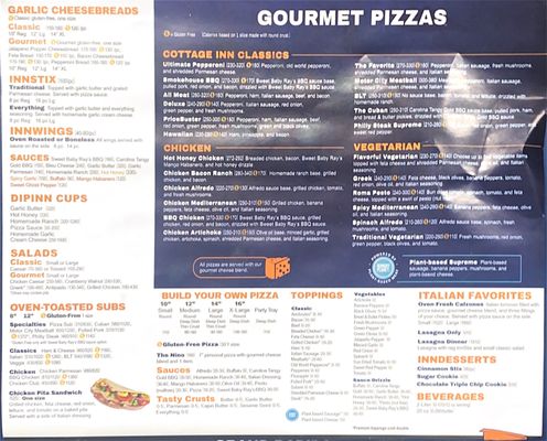 Menu photo 3 Cottage Inn Pizza Grand Rapids, MI