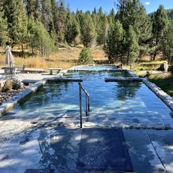 Gold Fork Hot Springs - Series of pools with slightly different temperatures.